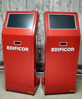 Kiosco modelo metálico